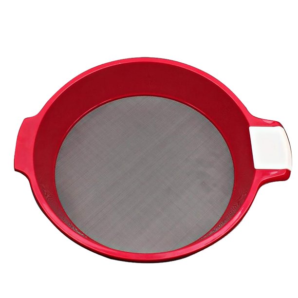 Stainless Steel Flour Sieve Fine Mesh Strainer Sifter Food Tea Sugar