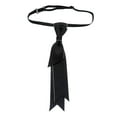 thumbnail image 2 of Cravate pour Hommes Pré-Nouée, Cravate Fine Pré-Nouée pour Femmes, Nœud Papillon Ajustable, Cravate Pré-Nouée, Cravate pour Robe Formelle Smoking Spectacle Filles Garçons Noir Coin Concave, 2 of 8