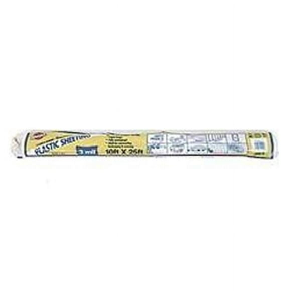 Warp Brothers 10ft. X 25ft. 4 ML Clear Plastic Sheeting 12-4CH10C