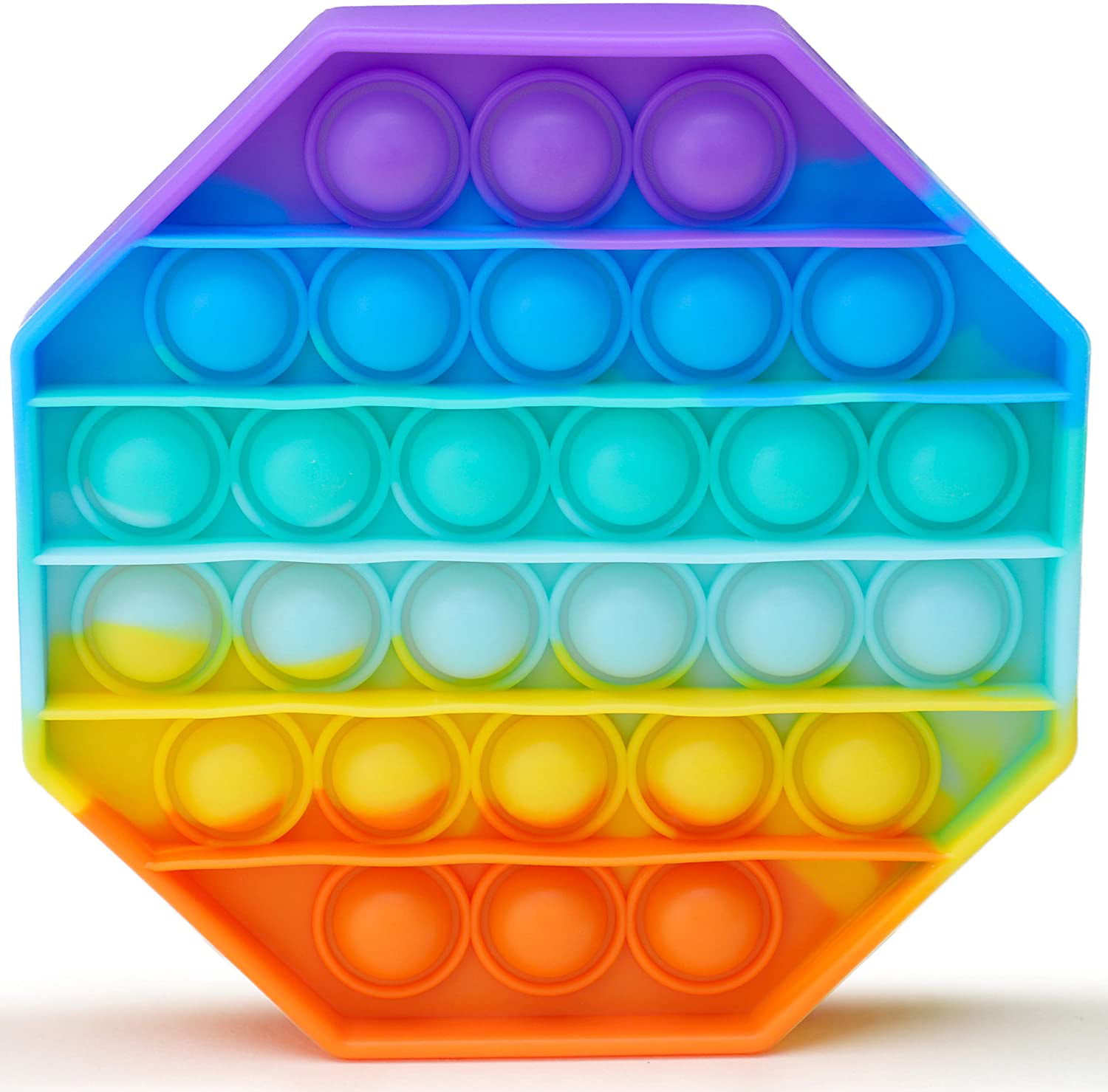 Toyland® Push Bubble Pop Bubble 'Pop It' Sensory Fidget Toy Many to Choose from Rainbow Heart