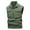 Army Green-C, variant on Mens Quick Dry Fishing Vests Lightweight Sleeveless Jackets with Zipper Pockets for Travel Hiking Khaki 4(M)
