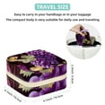 thumbnail image 5 of Thanksgiving Grapes Travel Portable Square Jewelry Box for Rings Earrings Necklaces Bracelets Girls Women Display Case Holder Organizer Stand Storage Box, 5 of 6