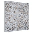 thumbnail image 3 of Yosemite Home Decor "Magnetic Petals" Wood Wrapped Wall Art in Multi-Color, 3 of 4