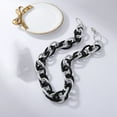 thumbnail image 4 of Collier à chaîne Chunky Metal : Mode Collier de déclaration Punk Punk Collier, 4 of 4