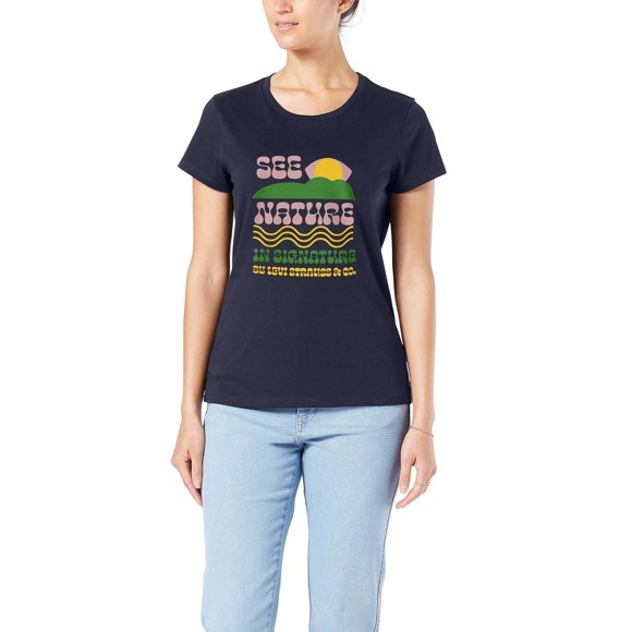 Levi Strauss Signature.MC T-Shirt pour femme