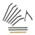 thumbnail image 4 of Juego de eslabones de aluminio, kit de varilla de chasis RC Varilla de chasis RC Varilla de enlace RC fiel a su promesa, 4 of 8