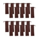 thumbnail image 5 of Estuche de franela con cordón de 20 piezas, fácil de usar, funda portátil para lápices marrón, 5 of 9
