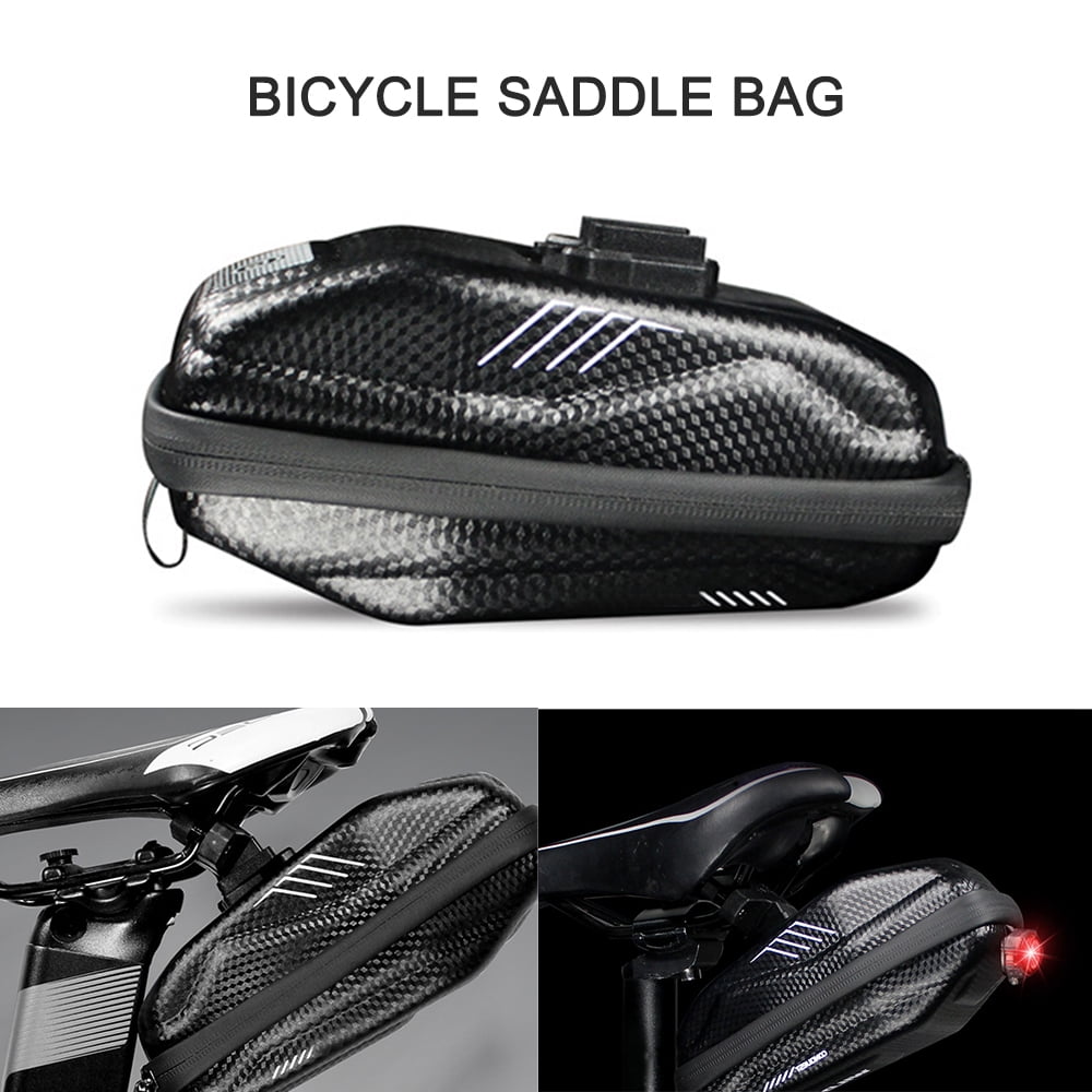Bicycle Cycling Saddle Waterproof Bag Bike Storage Seat Tail Rear Pouch Portable