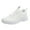 White, variant on Vedolay Platform Sneakers Women's Fashion Sneakers Platform Round Toe Slip-on Comfort Casual Shoes,White 8