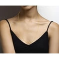 thumbnail image 4 of Miabella Solid 18K Gold Over 925 Sterling Silver Italian 2.5mm Paperclip Link Chain Necklace for Women, Made in Italy (26 Inches), 4 of 7