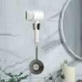 thumbnail image 4 of Soporte de pared para secador de pelo sin taladro | Soporte ajustable de 360 grados | Organizador de baño y tocador para herramientas de peinado, 4 of 5