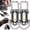 2pcs a, variant on Keychain Flashlight, Portable Rechargeable Bright Keychain Flashlight with 7 Modes, Waterproof Power Bank for Camping Hiking Emergency Use