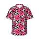 thumbnail image 1 of Fotbe Halloween Pumpkins Camisa Hawaiana para Hombre Unisex – Camisa Casual de Verano con Botones de Manga Corta de Algodón y Lino,Large, 1 of 7