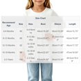 thumbnail image 4 of Lutiedan Toddler Girls Long Sleeve Tulle Peplum Tops Crew Neck Mesh Tutu Hem Shirts Casual Princess Flowy Shirts 0-3,White, 4 of 5