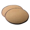 thumbnail image 1 of Cateissary Cama refrescante de verano para cachorros, forma redonda, fibra vegetal ambiental, acogedora almohadilla para dormir, esteras, casa, Decoración del hogar, 1 of 5