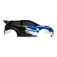 thumbnail image 1 of Carrocería para coche de drift RC 1:12, carrocería para vehículos RC, fácil instalación, PVC resistente azul blanco, 1 of 9