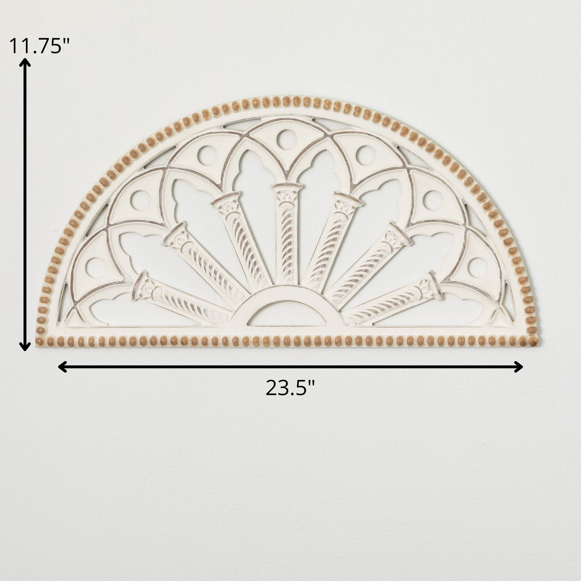 Sullivans 11.75" Farmhouse Arched Wall Decor, Wood