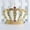 Golden King's Crown with Tie, variant on Regal Gold King Crown, Soft Royal Prince Costume Crown for Boys Girls Birthday Gift Halloween Party Accessories