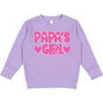 thumbnail image 2 of Inktastic Papa's Girl Toddler Sweatshirt, 2 of 4