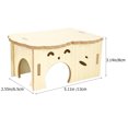 thumbnail image 2 of BESTYASH Wood Hamster House for Guinea Pig Sleeping Bed 1Pack, 2 of 7