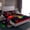 Red Pink Green Black, variant on Homewish Female Men Women Video Game Full Size Sheets 4-Piece,Ombre Gamer Breathable Bed Sheets,Abstract Gradient Gamepads Lightweight Sheet Sets,Ultra Soft Home Decor