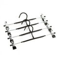 thumbnail image 5 of 5Pcs Pants Drying Rack Space Saving Drying Hanger with Metal Clip Stainless Steel Hanger for Pants Trousers  Light Blue Bold, 5 of 5