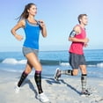 thumbnail image 4 of 4 Pairs Medical Sport Compression Socks - 15-20mmhg Graduated Knee-High Support for Men & Women, Ideal for Soccer, Running, and Nurses, 4 of 7