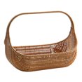 thumbnail image 1 of Picnic Basket Vegetable Serving Basket Straw Storage Basket Garden Basket Fast Food Basket Wedding Flower Girl Basket Rattan Flower Basket Petal Wicker Vegetable Basket Travel, 1 of 9