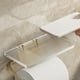 thumbnail image 5 of Porta Rollos de Papel Higiénico para Pared, Portarrollos Sin Perforar, Accesorios de Baño, Color Dorado, 5 of 5