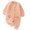 Pink, variant on TEAJOPSUU Newborn Baby Boy Girl Fleece Clothes Fall Winter Fluffy Warm Split Romper Jumpsuit Infant Crawl Button Down V Neck One Piece Warm Coat A-Coffee