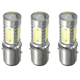 thumbnail image 1 of 3X 12V BA20D H6 4 COB LED Bombilla para Motocicleta Moto Ciclomotor ATV, 1 of 5