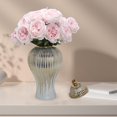 thumbnail image 3 of Modern Ceramic Ginger Jar with Lid Storage Jar Bud Vase Display Home Containers Table Centerpiece Ornament ,, 3 of 7