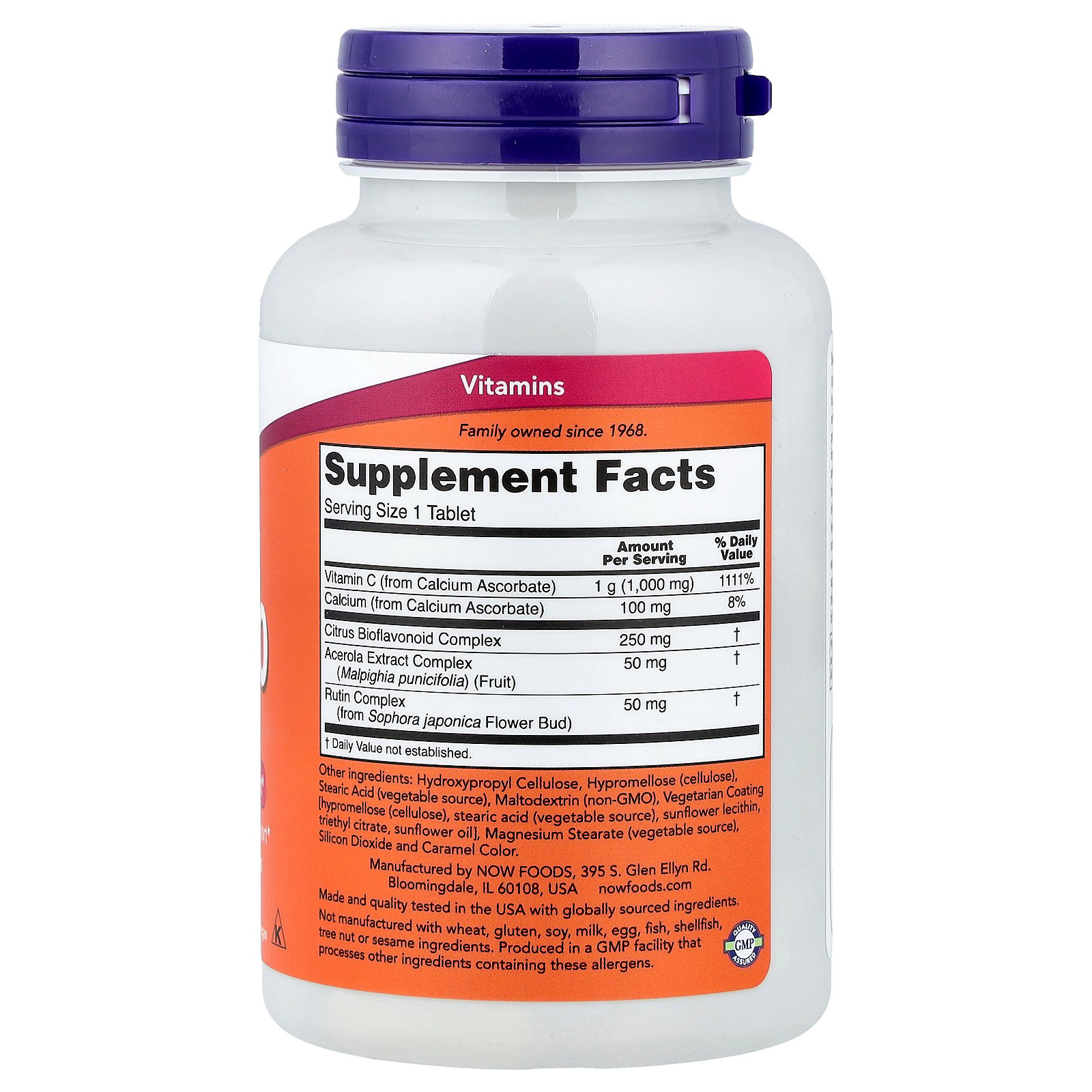 NOW Foods Buffered C-1000 Complex, 90 Tablets