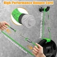 thumbnail image 5 of 8 Inch Bungee Cords with Stainless Steel Carabiner, Heavy Duty Strong Bungee Cords for Camping, Tarps, Bike Rack, Hand Carts etc, Set of 4, 5 of 5