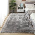 thumbnail image 1 of Thick Carpet Soft Sheepskin For Living Room Plush Rug Bedroom Faux Fur Wool Fluffy Floor Carpets Window Bedside Home Decor Rugs, 1 of 5