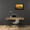 thumbnail image 4 of Vest, Christopher 24x17 Black Modern Framed Museum Art Print Titled - Lone Tree out in Kansas, 4 of 5