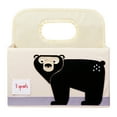 thumbnail image 1 of 3 Sprouts UDOBEA Polyester Divided Portable Black Bear Design Diaper Caddy, 1 of 5