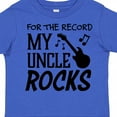 thumbnail image 4 of Inktastic For the Record, My Uncle Rocks Boys or Girls Toddler T-Shirt, 4 of 5