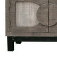 thumbnail image 4 of Aose 93 Inch TV Media Entertainment Console - Shelves - Solid Gray Pine Wood, 4 of 4