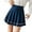 Navy, variant on Pleated Skirts for Women High Waist School Uniform Mini Skirt with Built-in Short (Pink XXL)