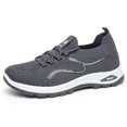 thumbnail image 5 of NOKIO Men's S𝗅ip On Sneakers Breathable Knit Athlet𝗂c Shoes with Elastic Strap, Versatile So𝗅id Color Sport Shoes Comfortable Wide Width Casual Running Shoes for Back to College, 5 of 8
