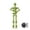 Green, variant on Skeleton Action Figure Halloween Movable Plastic Multi-Jointed Skeleton Decoration for Collectors and Desktop Decor