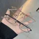 thumbnail image 4 of Gafas Y2K Harajuku Retro con montura cuadrada pequeña, gafas de Metal para mujer, gafas de lectura transparentes, gafas con bloqueo de luz azul, 4 of 4