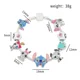 thumbnail image 3 of Pulsera con dijes de Stitch de Disney, pulsera inspirada en la caricatura de Lilo y Stitch, pulsera con cuentas colgantes de Stitch para mujer, regalos de joyería, 3 of 6