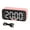 Pink, variant on PULLIMORE Multifunction Digital Smart Alarm Clock, Wireless Bluetooth Speaker with Stereo Subwoofer Support Hands-Free Calling (Black)