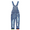 Blue-2381, variant on KIDSCOOL SPACE Boy Girl Cute Overalls,Fashion Washed Denim Jumpsuit,Blue,2-3 Years