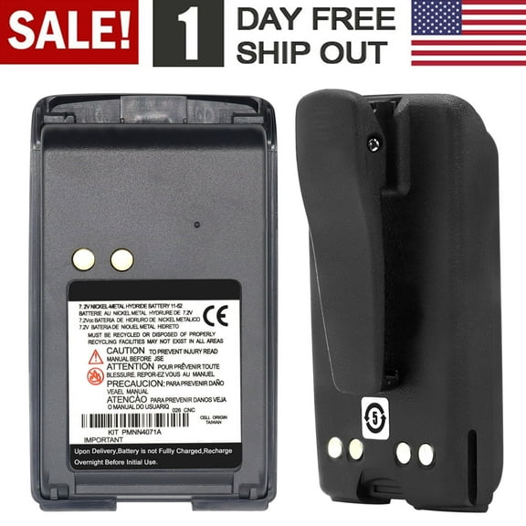 Battery PMNN4071A PMNN4071 Battery PMNN4071AR Battery for Motorola Mag One BPR40 Mag One A8 Mag One A6 Portable Battery PMNN4071AC PMNN4075 PMNN4075AR Battery