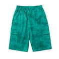 thumbnail image 7 of adviicd Boys Shorts with Pockets Boys Performance Golf Stretch Straight Fit Shorts Elastic Waist Shorts (Green,8-9 Years ), 7 of 7