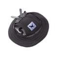thumbnail image 1 of Breathable Canvas for Small Medium Mesh Cloth Dog Caps Cat Hat Pet Products Sunhat BLACK L, 1 of 8