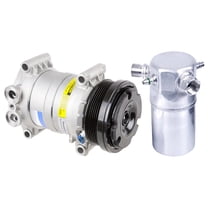 AC Compressor & A/C Kit For Chevy Silverado & GMC Sierra 6.6L Duramax ...